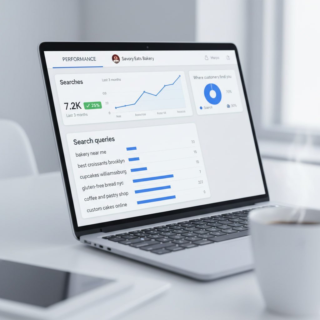 Local SEO Performance Dashboard Example