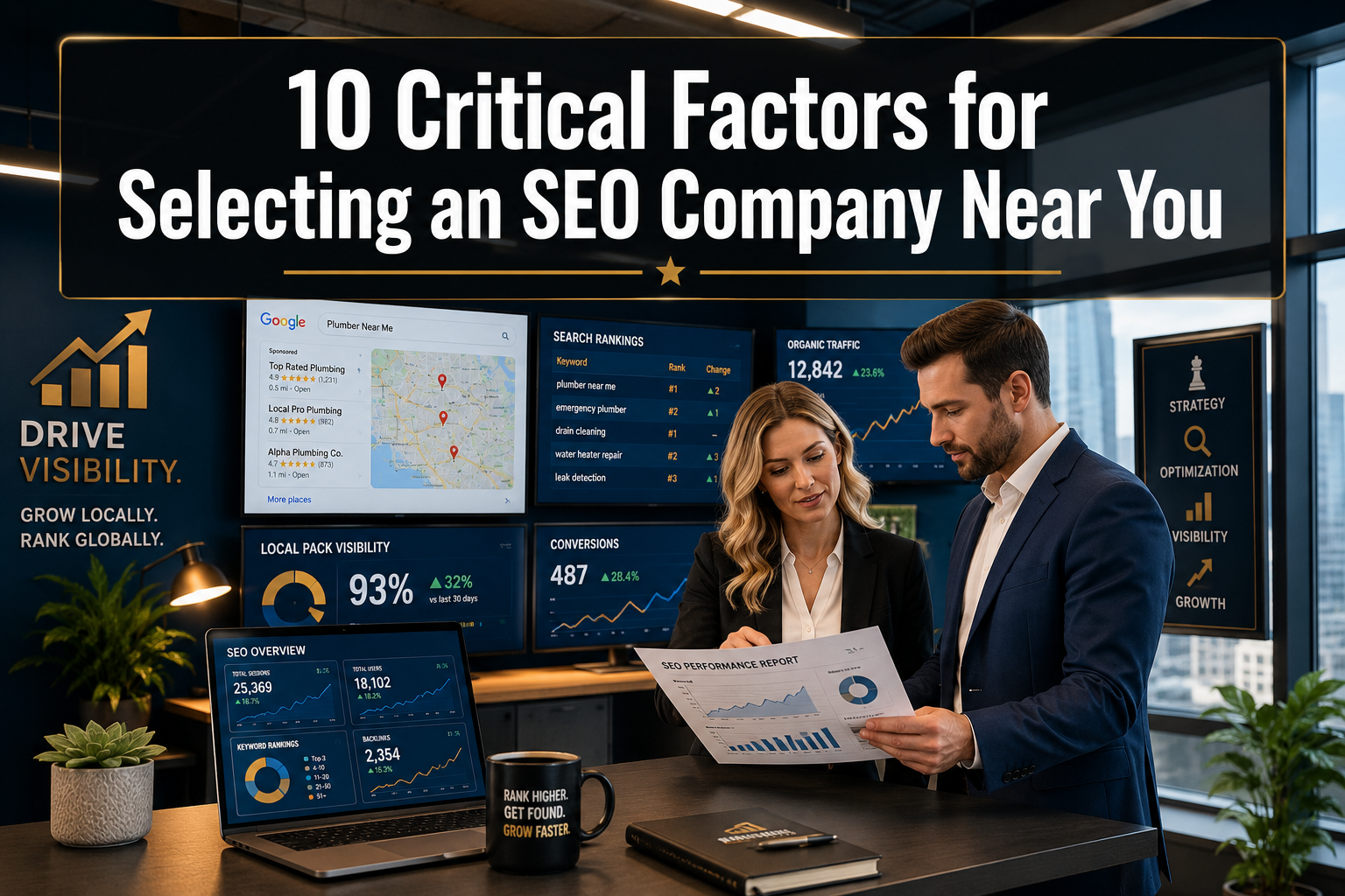 10 Critical Factors to Consider When Selecting an SEO Company Near You