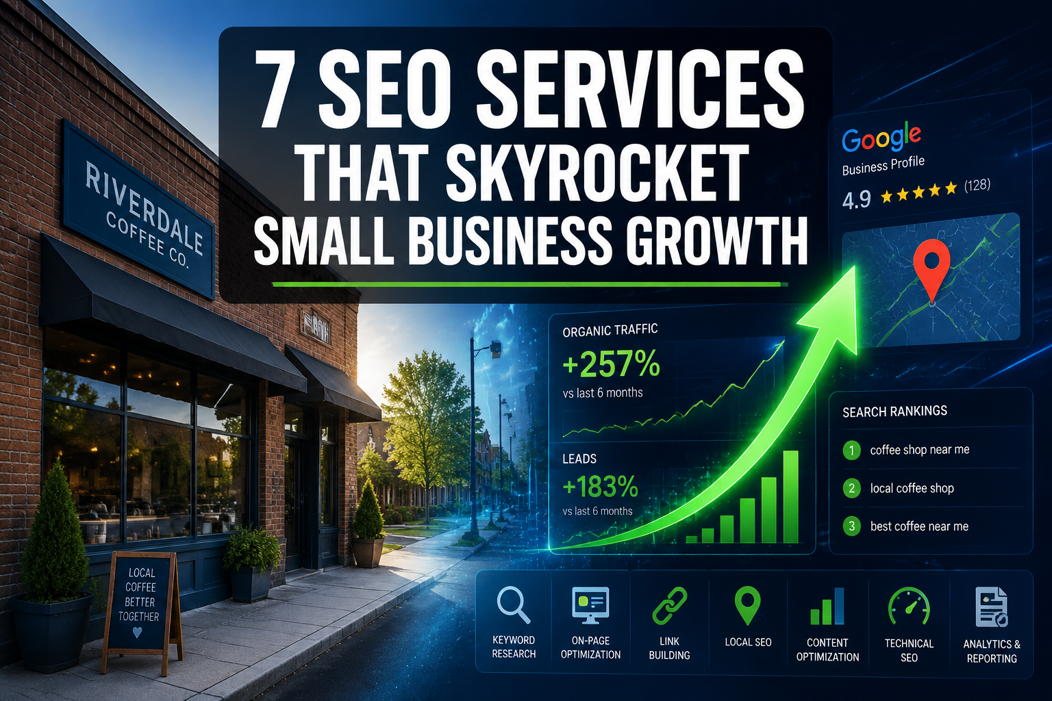 7 Game-Changing SEO Services That Will Skyrocket Your Small Business's Online Presence