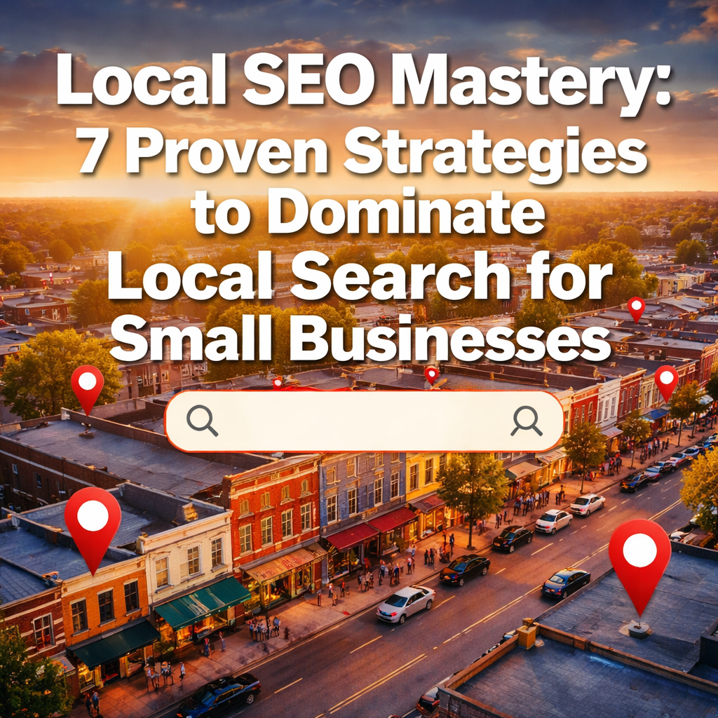 Local SEO Mastery: 7 Proven Strategies to Dominate Local Search for Small Businesses