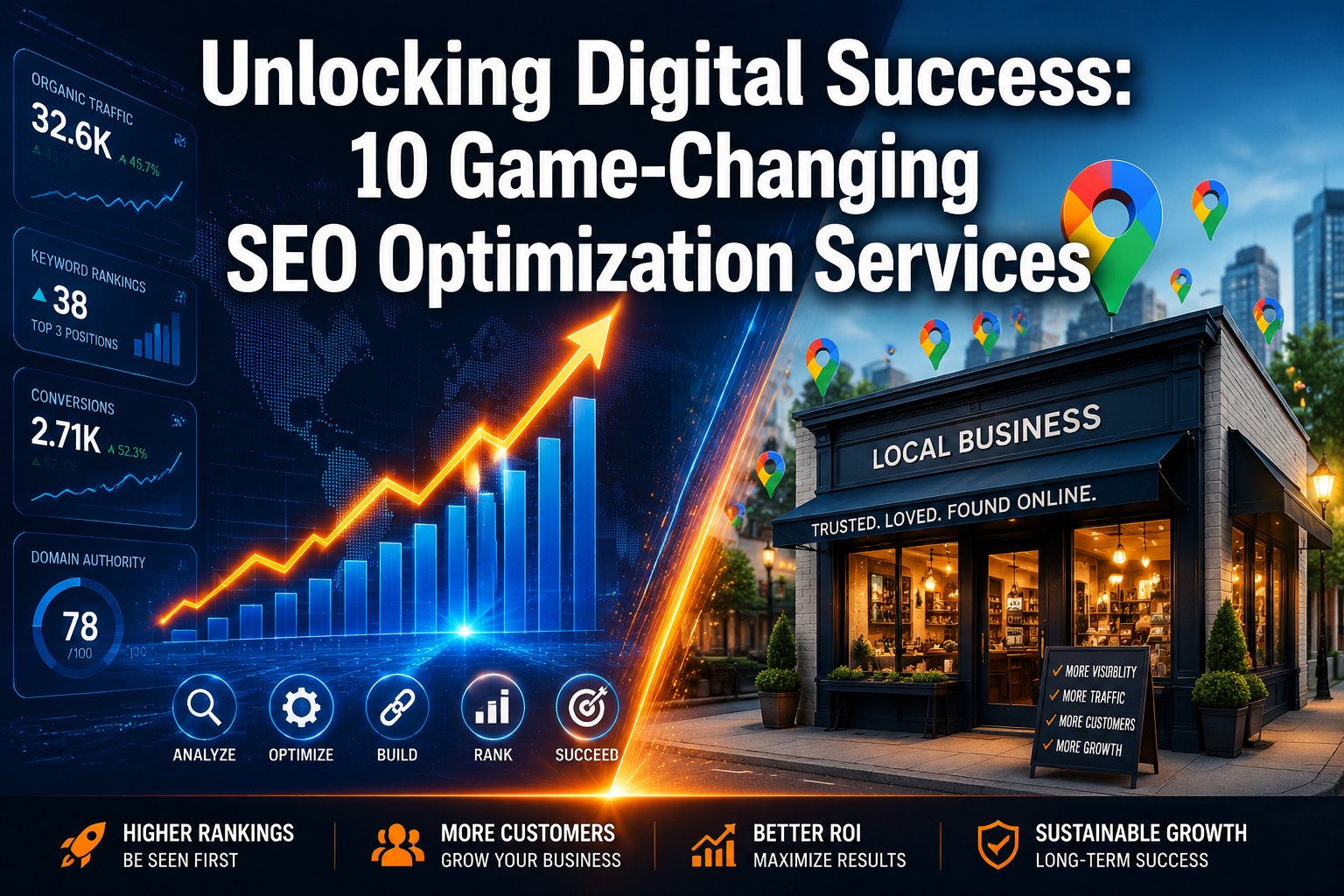 Unlocking Digital Success: 10 Game-Changing SEO Optimization Services That Skyrocket Your Online Visibility