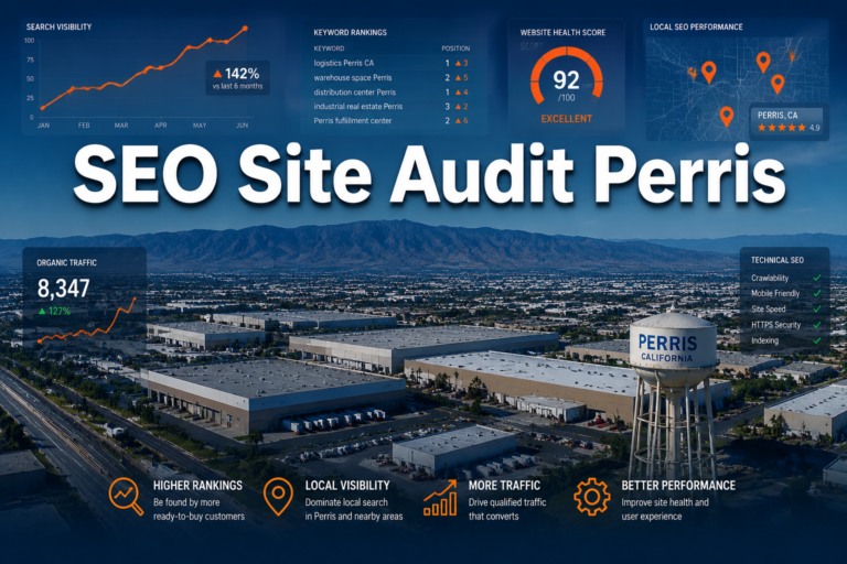 SEO site audit Perris