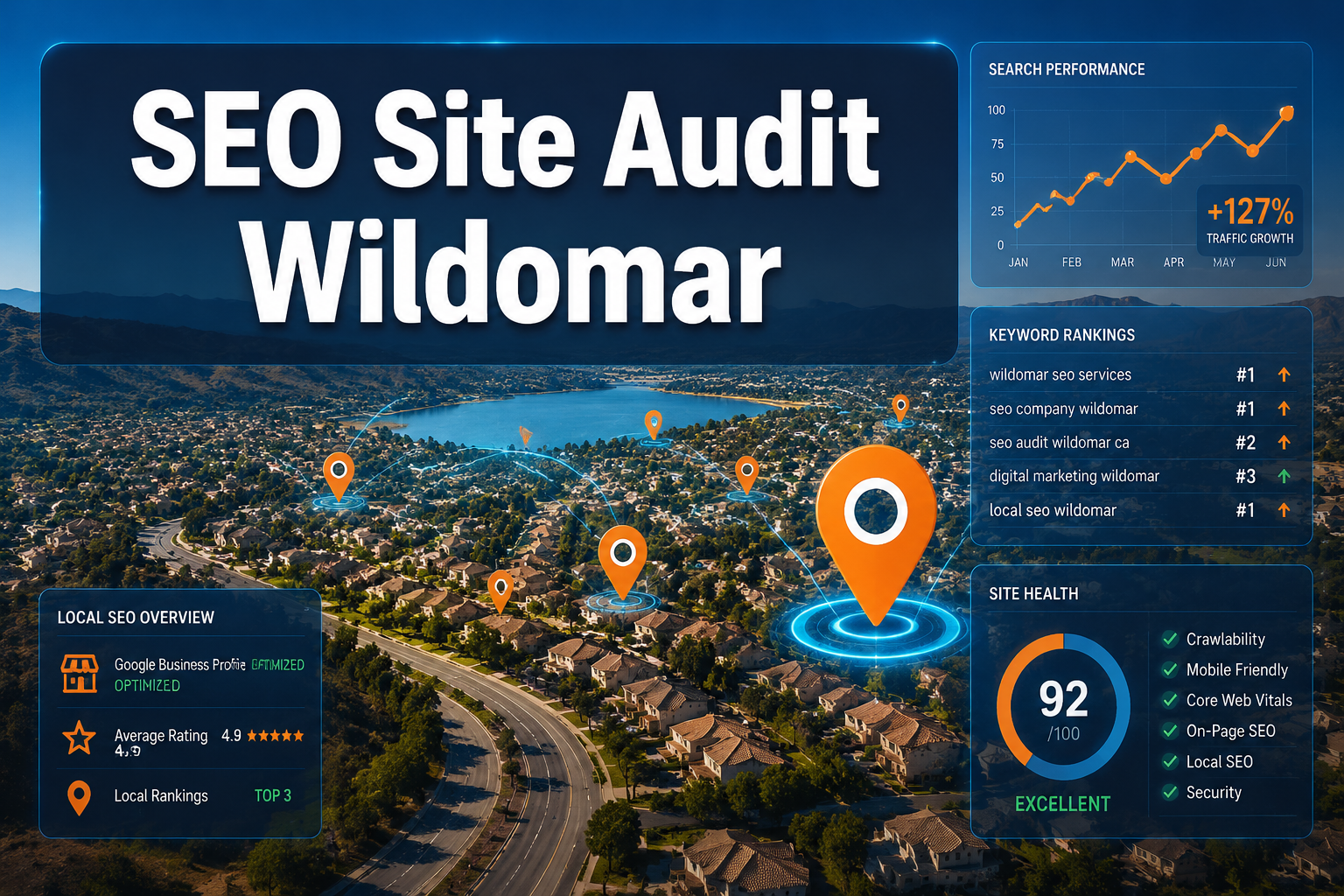 SEO site audit Wildomar