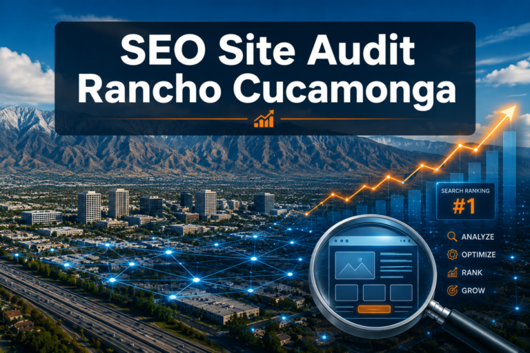 SEO Site Audit Rancho Cucamonga: How to Find and Fix What's Holding Your Business Back